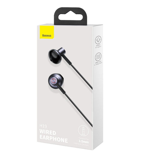 Baseus Encok H19 earphones - black - Wired<<<Headphones<<<Audio<<<InnproXML