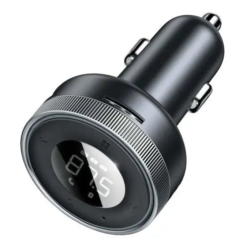 Baseus Enjoy Car Wireless MP3 Charger Bluetooth 5.0 microSD AUX (black) - Car