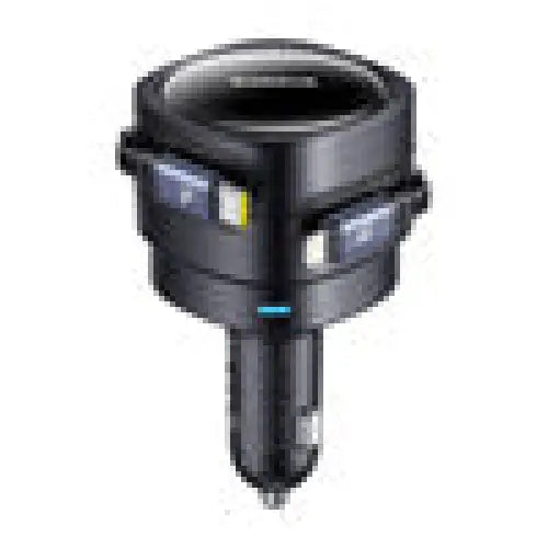 Baseus Enjoyment Max car charger with USB-C + Lightning cables 60W Black - Car chargers<<<Car accessories<<<InnproXML