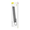 Baseus Enjoyment Series Multi-functional Type-C intelligent HD HUB（PD/HD4K*2/VGA/RJ45/SD/TF/USB*3/Audio*1/Stand)Dark
