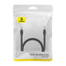 Baseus Ethernet CAT5 1m network cable (black) - Network cables<<<Cables<<<IT Accessories<<<InnproXML&&&Kable