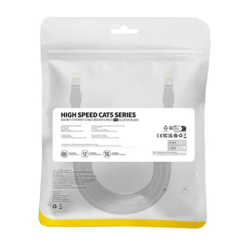 Baseus Ethernet CAT5 5m network cable (black) - Network cables<<<Cables<<<IT Accessories<<<InnproXML