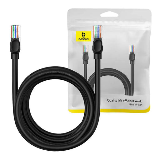 Baseus Ethernet CAT5 5m network cable (black) - Network cables<<<Cables<<<IT Accessories<<<InnproXML