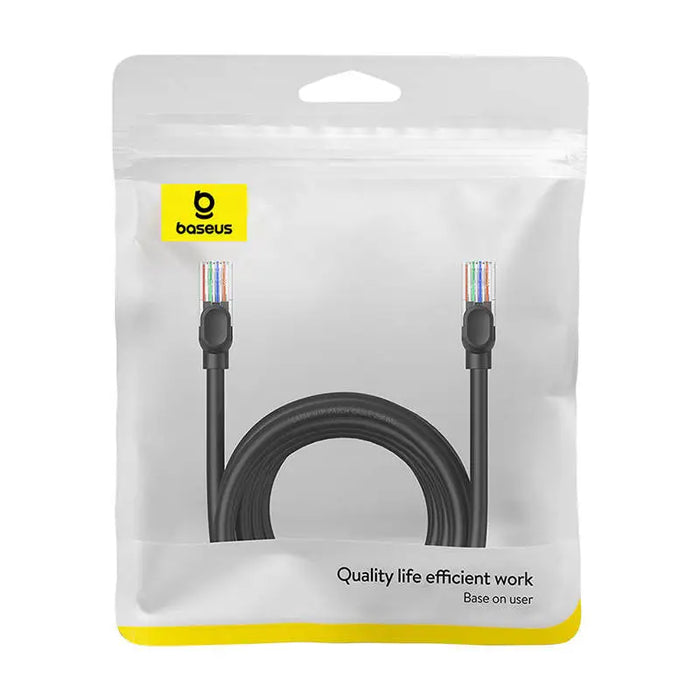 Baseus Ethernet CAT5 8m network cable (black) - Network cables<<<Cables<<<IT Accessories<<<InnproXML&&&Network