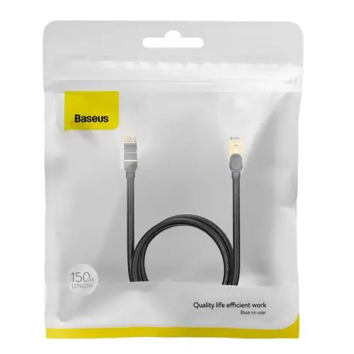 Baseus Ethernet RJ45 10Gbps 1.5m network cable (black)