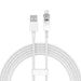 Baseus Explorer Series cable USB - Lightning 2.4A 2 m white (CATS010102) - Cell phone cables<<<HurtelXML