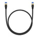 Baseus fast internet cable RJ45 cat.7 10Gbps 0.5m braided black - Network cables<<<HurtelXML