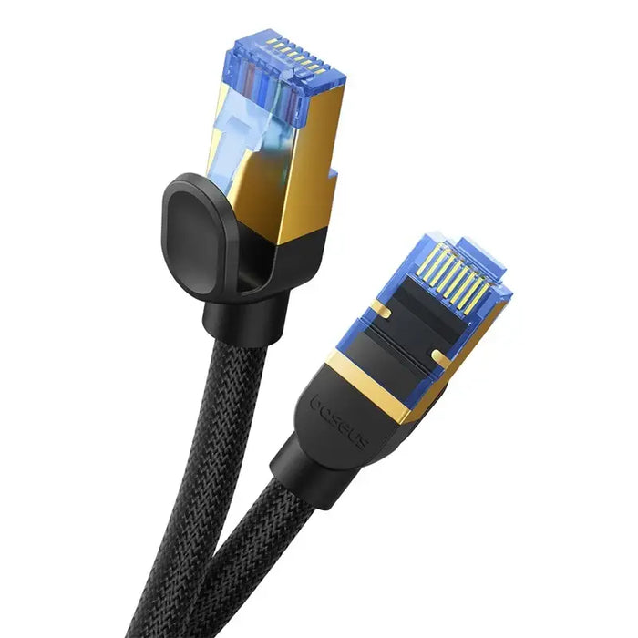 Baseus fast internet cable RJ45 cat.7 10Gbps 1m braided black - Network cables<<<HurtelXML&&&Network
