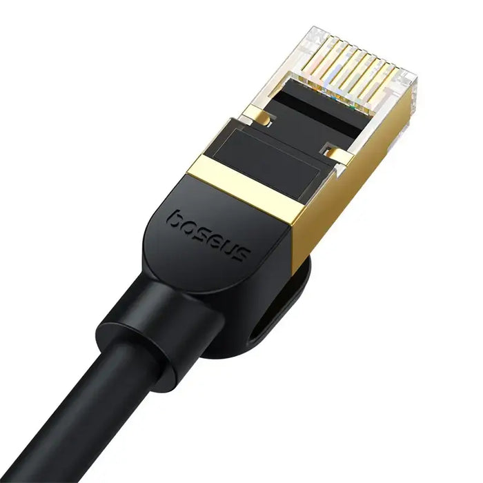 Baseus fast network cable RJ-45 cat.8 40Gbps 1m round - black - Network cables<<<HurtelXML