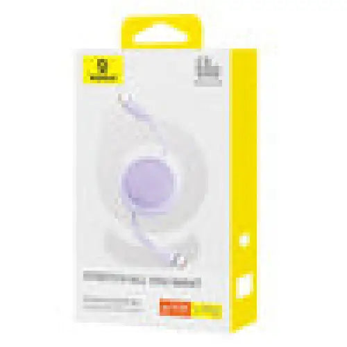 Baseus Free2Pull Mini USB-C to USB-C 60W USB cable 1m (purple) - USB-C to USB-C<<<USB cables<<<GSM