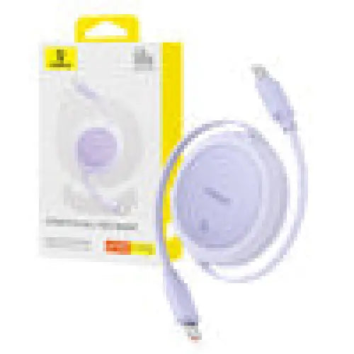 Baseus Free2Pull Mini USB-C to USB-C 60W USB cable 1m (purple) - USB-C to USB-C<<<USB cables<<<GSM