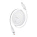 Baseus Free2Pull Mini USB-C to USB-C USB cable 60W 1 (white) - USB-C to USB-C<<<USB cables<<<GSM Accessories<<<InnproXML