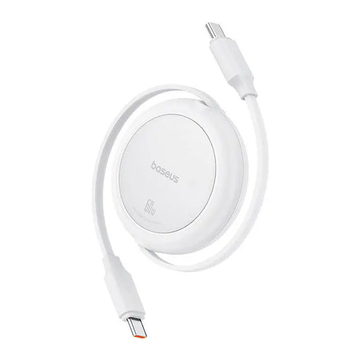 Baseus Free2Pull Mini USB-C to USB-C USB cable 60W 1 (white) - USB-C to USB-C<<<USB cables<<<GSM Accessories<<<InnproXML