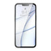 Baseus Frosted Glass Case Cover for iPhone 13 Pro Max Hard Cover with Gel Frame black (ARWS001101) - Cell phone cases