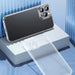 Baseus Frosted Glass Case Cover for iPhone 13 Pro Max Hard Cover with Gel Frame black (ARWS001101) - Cell phone cases