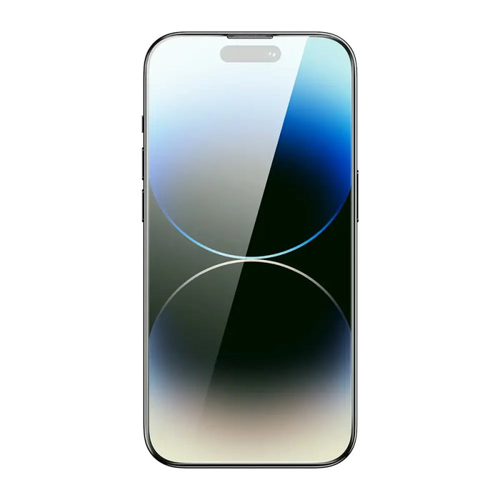 Baseus Full Screen Tempered Glass for iPhone 14 Pro Max with Anti Blue Light Filter and 0.3mm Speaker Cover + Mounting