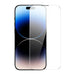 Baseus Full Screen Tempered Glass for iPhone 14 Pro Max with Speaker Cover 0.4mm + Mounting Kit - Cell phone tempered