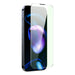 Baseus Full Screen Tempered Glass for iPhone 14 Pro with Anti Blue Light Filter and 0.3mm Speaker Cover + Mounting