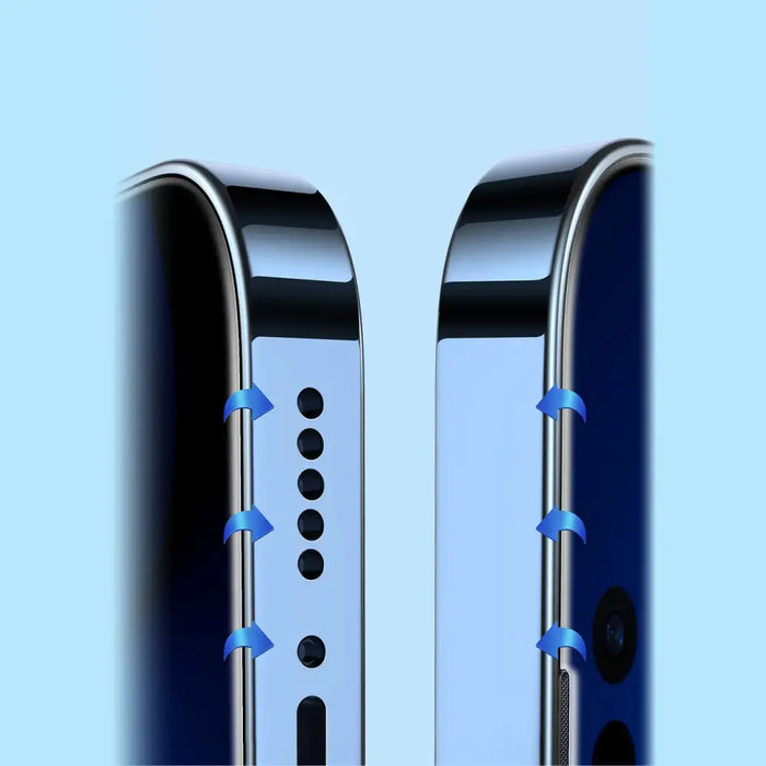 Baseus Full Screen Tempered Glass for iPhone 14 Pro with Speaker Cover 0.4mm + Mounting Kit - Cell phone tempered