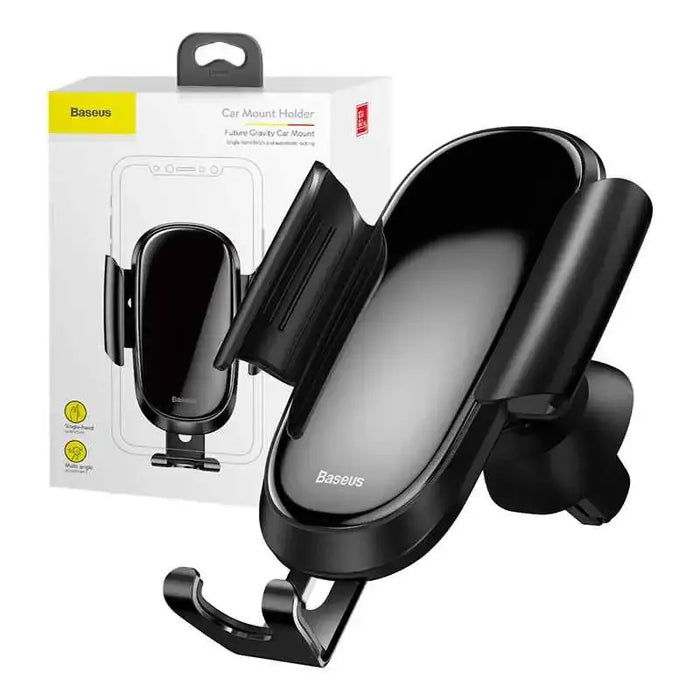Baseus Future Gravity Car Mount Gravitational car holder (black) - Phone holders<<<Car accessories<<<InnproXML&&&Cell