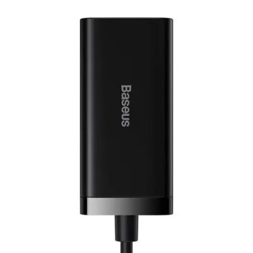 Baseus GaN3 Pro wall charger 2xUSB-C + 2xUSB 100W (black) - mains chargers<<<Chargers<<<GSM