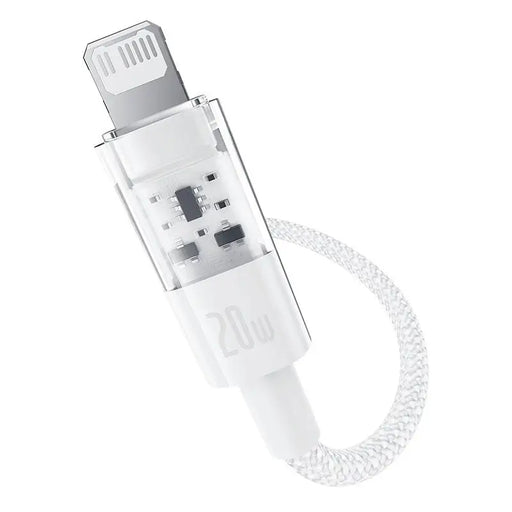 Baseus Gem USB-C to iP fast charging cable 1 m 20 W White - USB cablesAKG-KAB<<<GSM accessoriesAKG<<<ActionPL