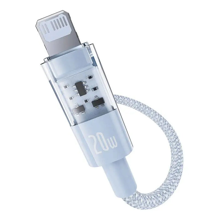 Baseus Gem USB-C to iP fast charging cable 2 m 20 W Blue - USB cablesAKG-KAB<<<GSM accessoriesAKG<<<ActionPL