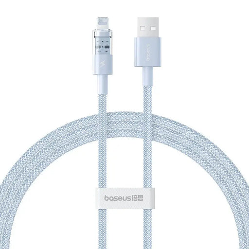 Baseus Gem USB to IP 2.4A fast charging cable 1 m Blue - USB cablesAKG-KAB<<<GSM accessoriesAKG<<<ActionPL