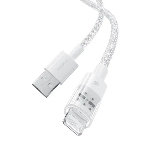 Baseus Gem USB to IP 2.4A fast charging cable 1 m White - USB cablesAKG-KAB<<<GSM accessoriesAKG<<<ActionPL