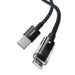 Baseus Gem USB to IP 2.4A fast charging cable 2 m Black - USB cablesAKG-KAB<<<GSM accessoriesAKG<<<ActionPL