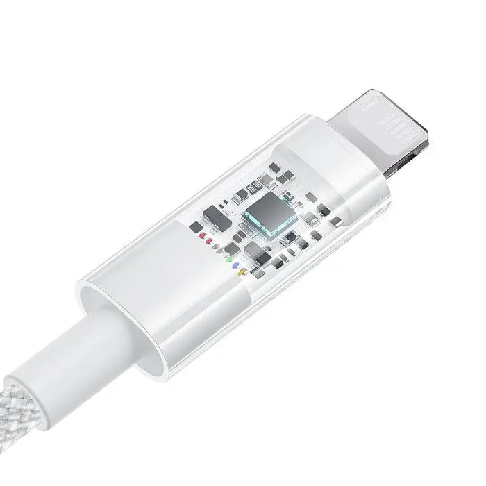 Baseus Gem USB to IP 2.4A fast charging cable 2 m White - USB cablesAKG-KAB<<<GSM accessoriesAKG<<<ActionPL