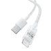 Baseus Gem USB to IP 2.4A fast charging cable 2 m White - USB cablesAKG-KAB<<<GSM accessoriesAKG<<<ActionPL