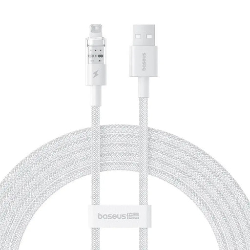 Baseus Gem USB to IP 2.4A fast charging cable 2 m White - USB cablesAKG-KAB<<<GSM accessoriesAKG<<<ActionPL