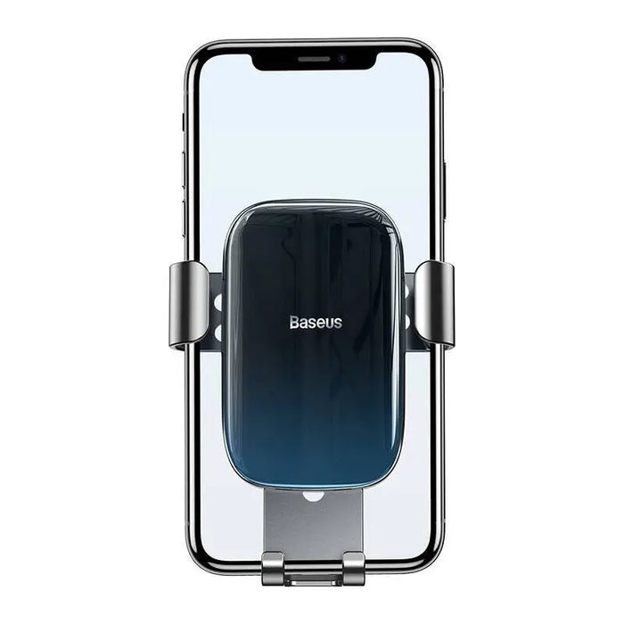 Baseus Glaze gravitational car holder for ventilation grid aluminum (black) - Phone holders<<<Car