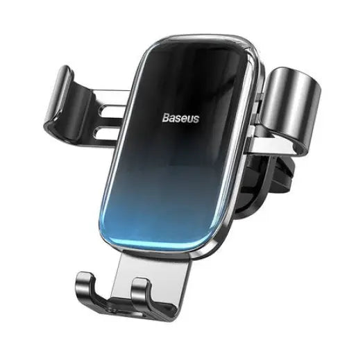 Baseus Glaze gravitational car holder for ventilation grid aluminum (black) - Phone holders<<<Car
