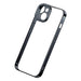 Baseus Glitter Transparent Case and Tempered Glass set for iPhone 14 Plus (black) - For smartphones<<<Tempered glass
