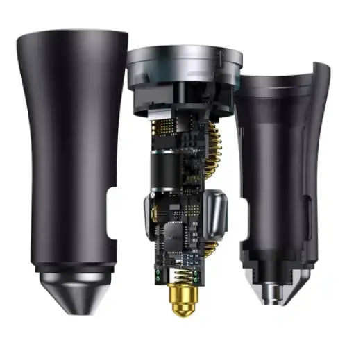 Baseus Golden Contactor Pro car charger 2x USB-C 40W (Dark Gray) - Car chargers<<<Chargers<<<GSM