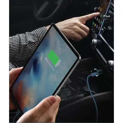 Baseus Golden Contactor Pro car charger USB + USB-C QC4.0+ PD SCP 40W (blue) - Car charger<<<Основна<<<DunaXML&&&Car