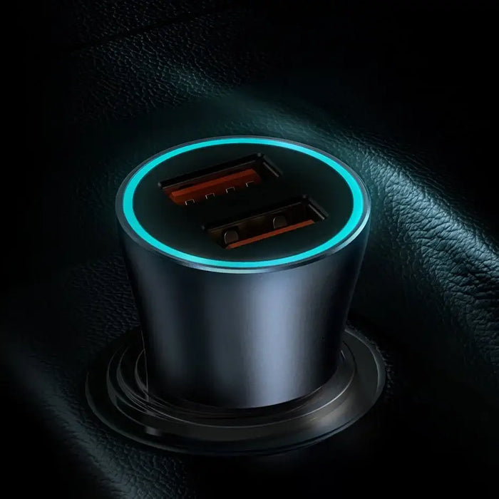 Baseus Golden Contactor Pro car charger USB + USB-C QC4.0+ PD SCP 40W (blue) - Car charger<<<Основна<<<DunaXML&&&Car