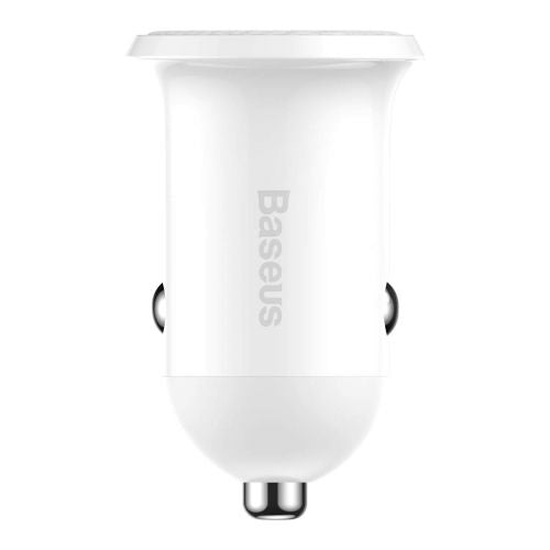 Baseus Grain Pro Car Charger 2x USB 4.8A (white) - Car charger<<<Accessories<<<Основна<<<DunaXML&&&Car