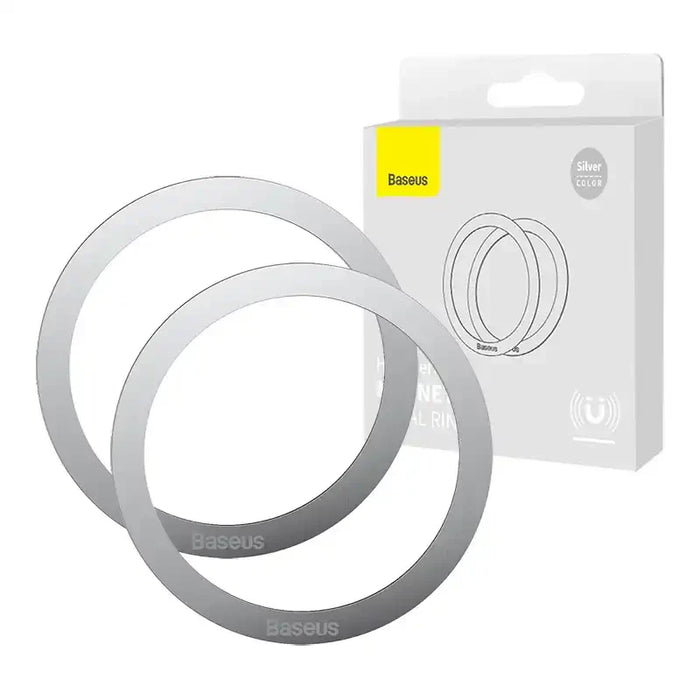 Baseus Halo Magnetic Ring for phones MagSafe (Silver) - Ring holders<<<GSM Accessories<<<InnproXML&&&Other cell phone