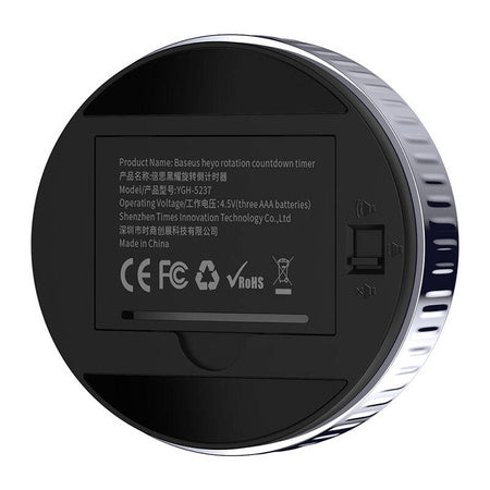 Baseus heyo rotation countdown timer Black - Other<<<Kitchen accessories<<<Small household