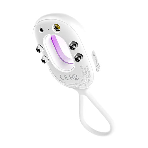 Baseus Heyo Series II Hidden Camera Detector with Alarm and Mini Flashlight + Baseus Simple USB-A - USB-C Cable - White