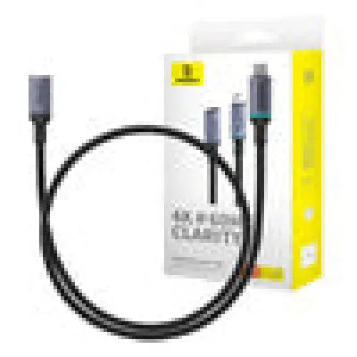 Baseus High Definition extension cable USB-C Male to Female 10Gbps 0,5m (black) - USB cables<<<Cables<<<IT