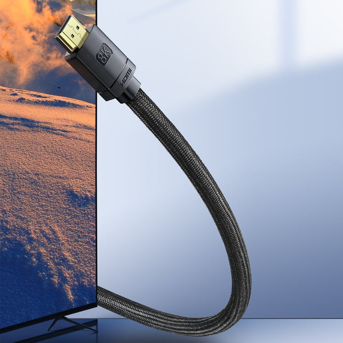 Baseus High Definition Series HDMI 2.1 cable 8K 60Hz 3D HDR 48Gbps 3m (black) - Video cables<<<Cables<<<IT
