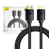 Baseus High Definition Series HDMI 2.1 cable 8K 60Hz 3D HDR 48Gbps 3m (black) - Video cables<<<Cables<<<IT