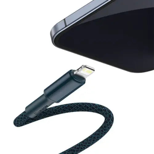 Baseus High Density Braided Cable Type-C to Lightning PD 20W 1m (blue) - USB-C to Lightning<<<USB cables<<<GSM