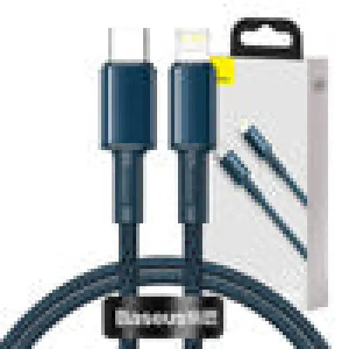Baseus High Density Braided Cable Type-C to Lightning PD 20W 1m (blue) - USB-C to Lightning<<<USB cables<<<GSM