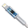 Baseus High Density Braided Cable Type-C to Lightning PD 20W 1m (white) - USB-C to Lightning<<<USB cables<<<GSM