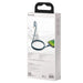 Baseus High Density Braided Cable Type-C to Lightning PD 20W 2m (blue) - USB-C to Lightning<<<USB cables<<<GSM
